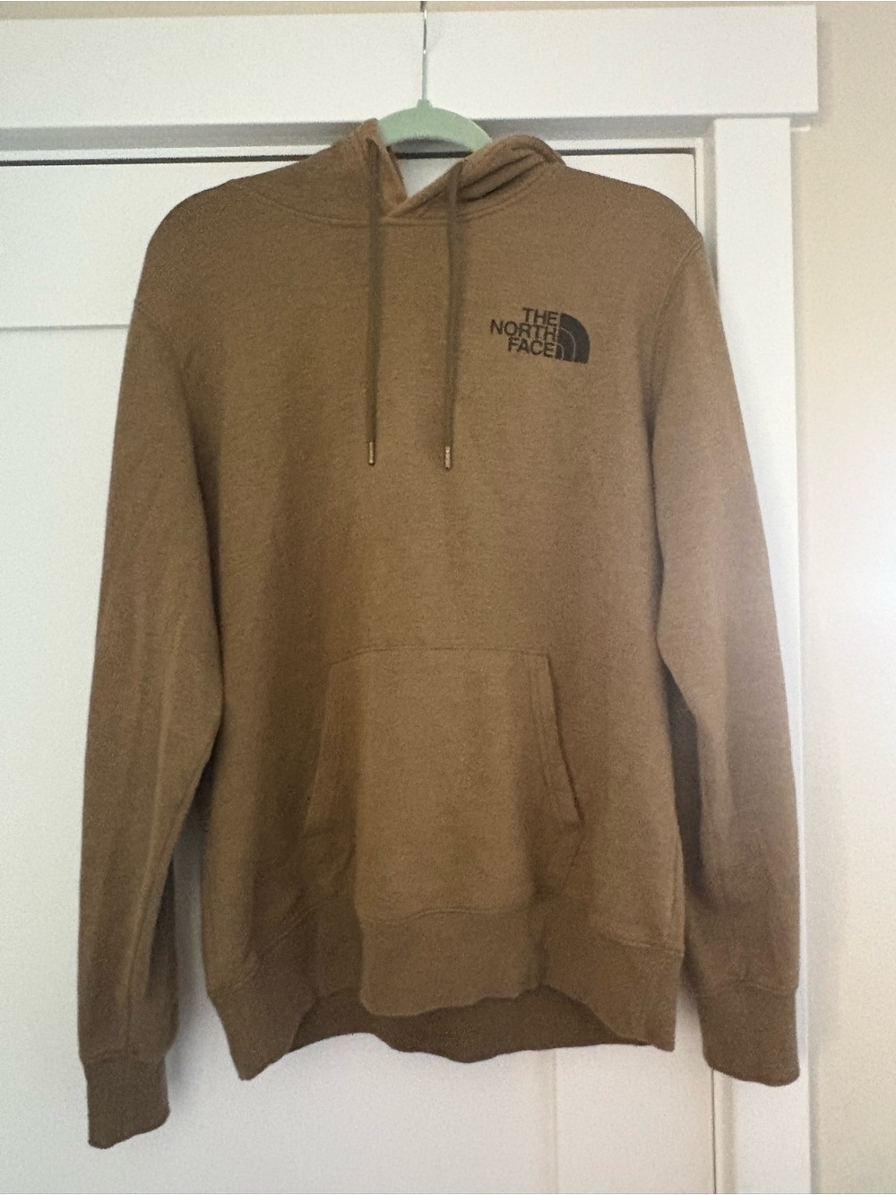 The North Face Men’s Tan Brown Pullover Hoodie- Olive Green